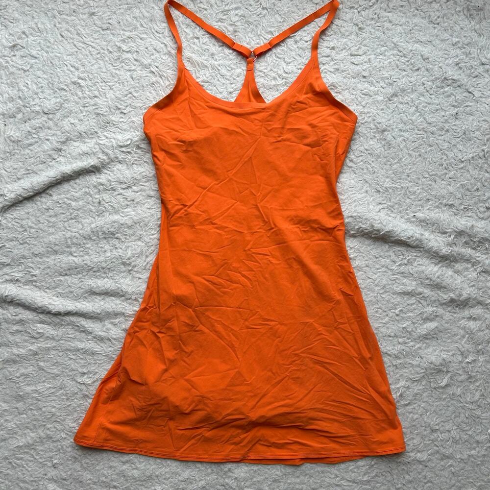 Outdoor Voices Orange Exercise Dress Size XS